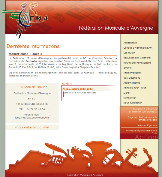 Fédération Musicale d'Auvergne